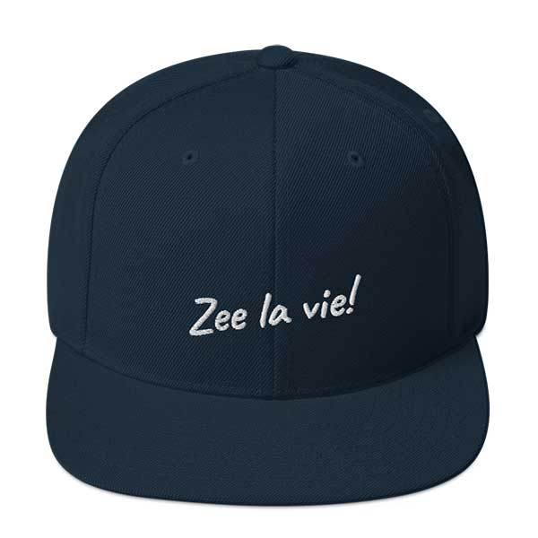 Snapback-Cap “Sea la vie”